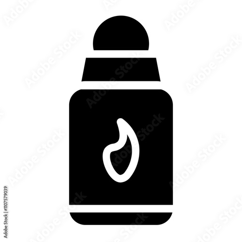 Bottle Cycling Items Glyph icon