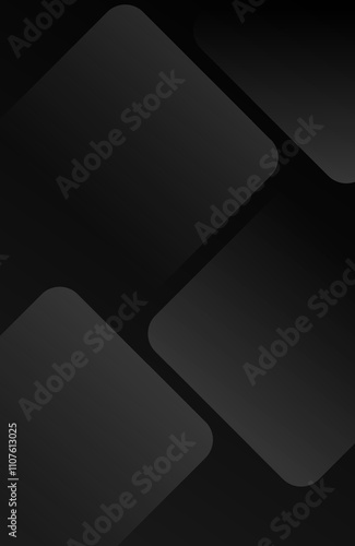 Black and grey abstract background with gradient effect modern design illustration template graphic elements