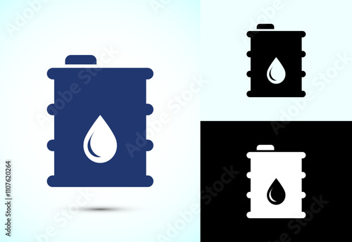 Fuelling sign icon design illustration, fuel icon for apps and websites