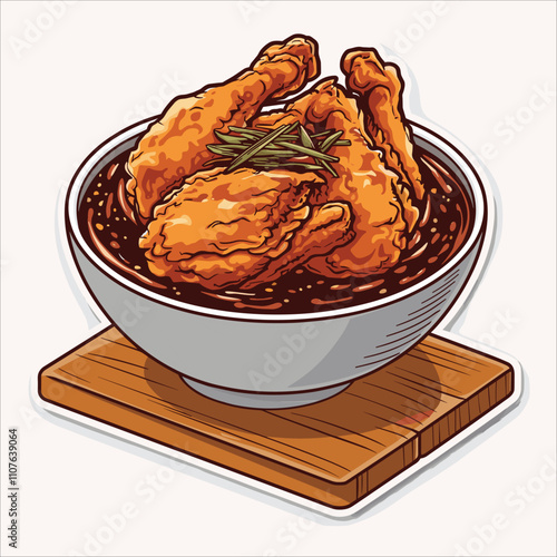 chicken vector