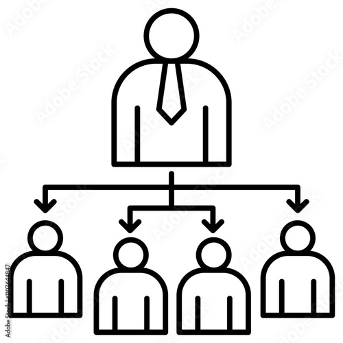 Organization Structure Icon
