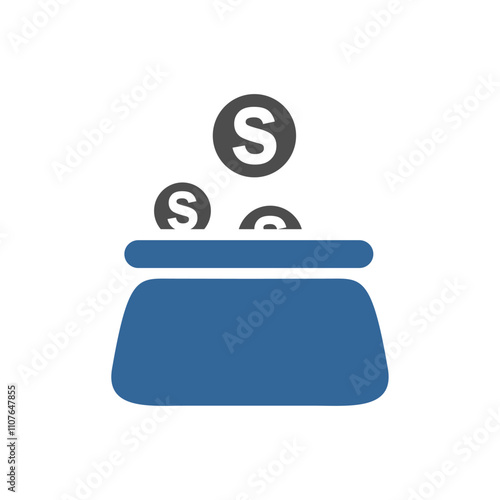 vector financial symbol, business, economy