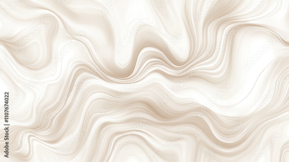 A smooth, flowing abstract design in soft beige tones, ideal for backgrounds or textures. A smooth, flowing abstract design in soft beige tones, ideal for backgrounds or textures.