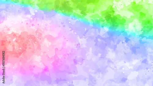 水彩風グラデーション背景