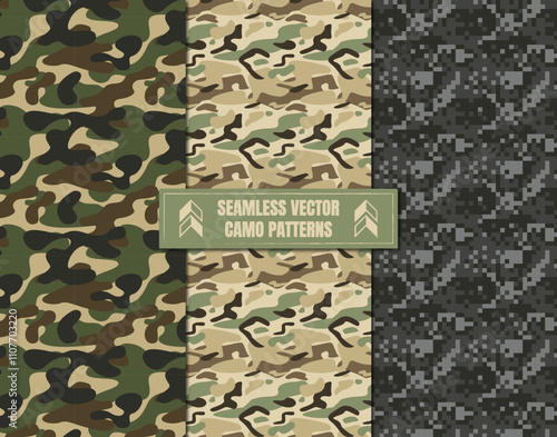 Camo Patterns Set