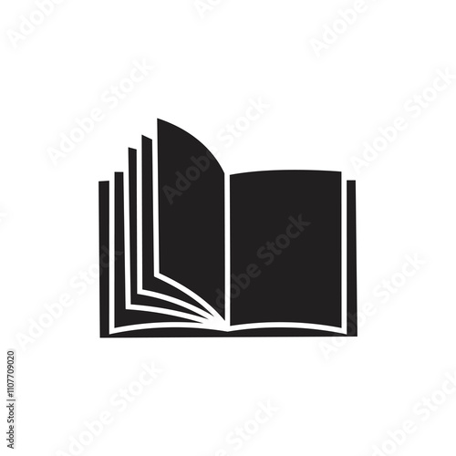 Book icon, Book isolated on transparent background, book PNG