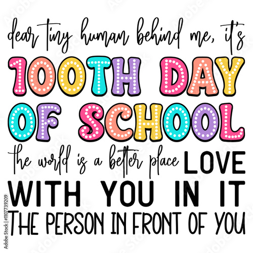 One Hundred Th Day of School