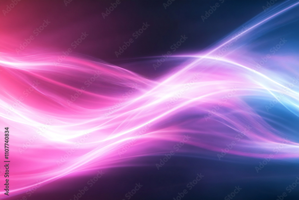 Fototapeta premium Calming Flowing Blue and Turquoise Waves, Soft Fluid Motion and Abstract Water Design for Relaxing and Serene Background