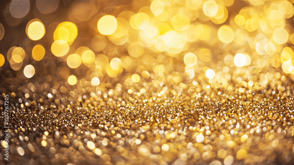 gold, warm white background with only bokeh lights gold, warm white background with only bokeh lights