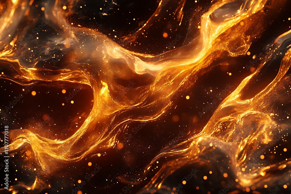 Obraz premium Dynamic Plasma Lightning and Fiery Energy Surges Capturing Electric Cosmic Storms in High Definition