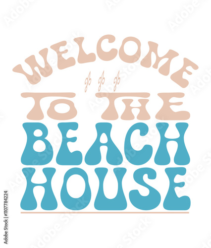 Retro, Beach new born, Craft Design. T-shirt Design. Illustration