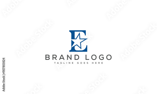 Free Download letter E logo design vector template design for brand. - GFXLoad