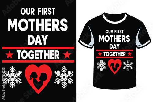 Mothers day t-shirt design for mother lover Hand drawn typography