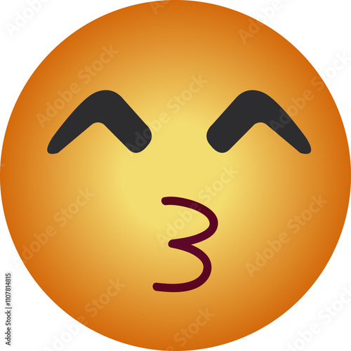 Kiss face