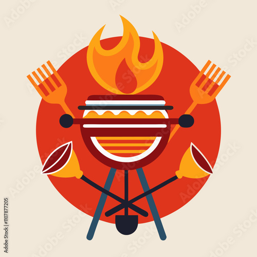 Sizzling BBQ Delights Clipart Collection