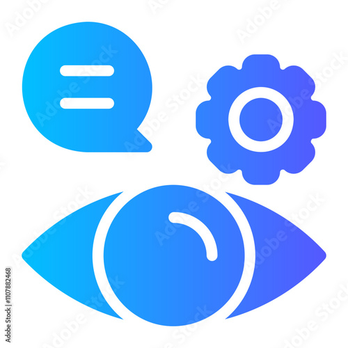 observation gradient icon