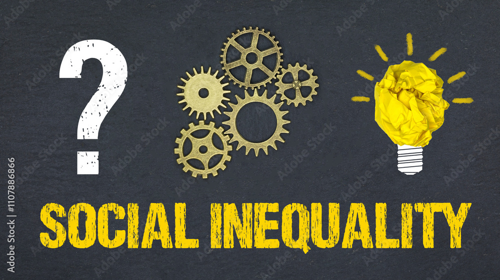 Obraz premium social inequality