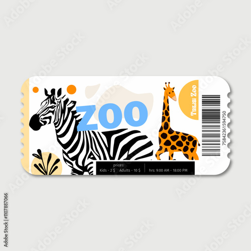 Zoo Tickets With Animals