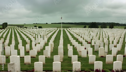 War Cemetery in the Countryside photo