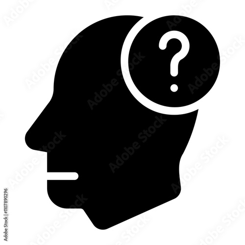 problem glyph icon