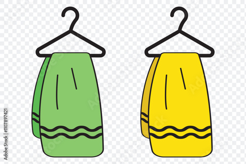 Towel Hanger vector icon