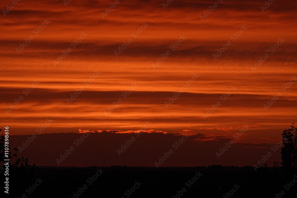 Obraz premium sunset in the sky