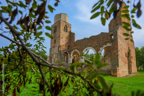 Arača (Hungarian: Aracs) is a medieval Romanesque church ruin located about 12 km of Novi Bečej, Serbia. photo