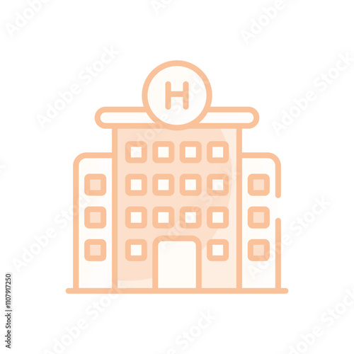 Hostel vector icon
