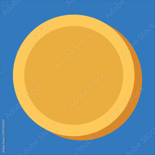 Gold Coin Vector Illustration
