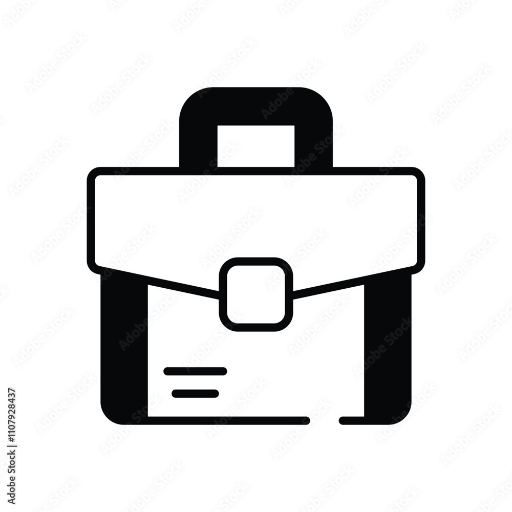 Suitcase vector icon Suitcase vector icon