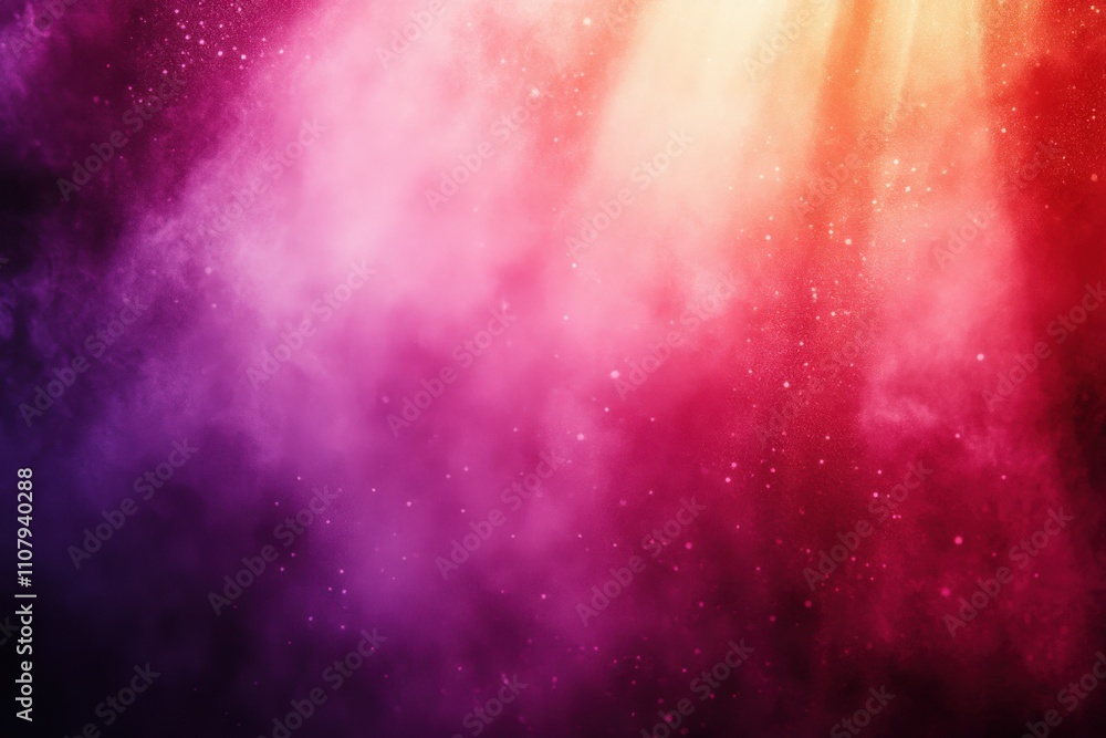 Fototapeta premium Vibrant Abstract Light and Color Burst