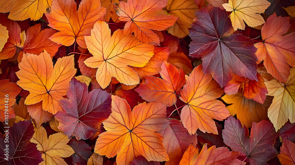 Fototapeta premium colorful autumn leaves