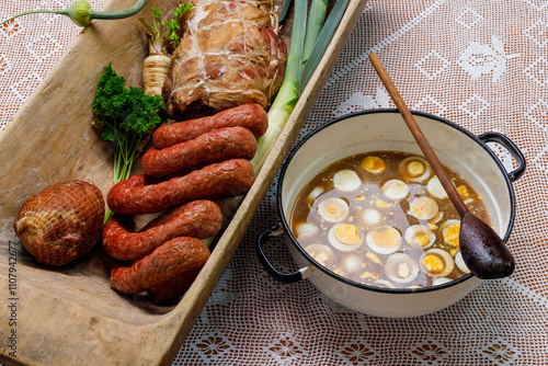 Regionalna potrawa święconka.