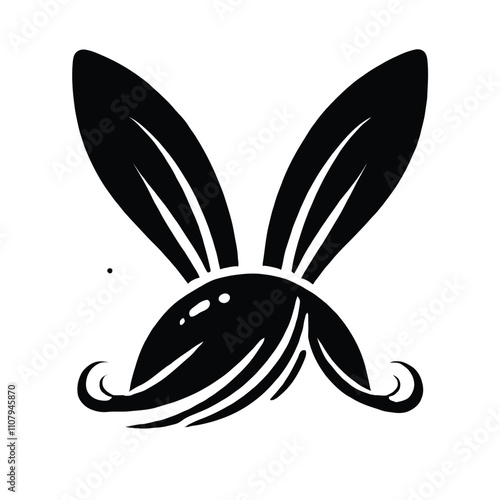 Bunny Ears Silhouette