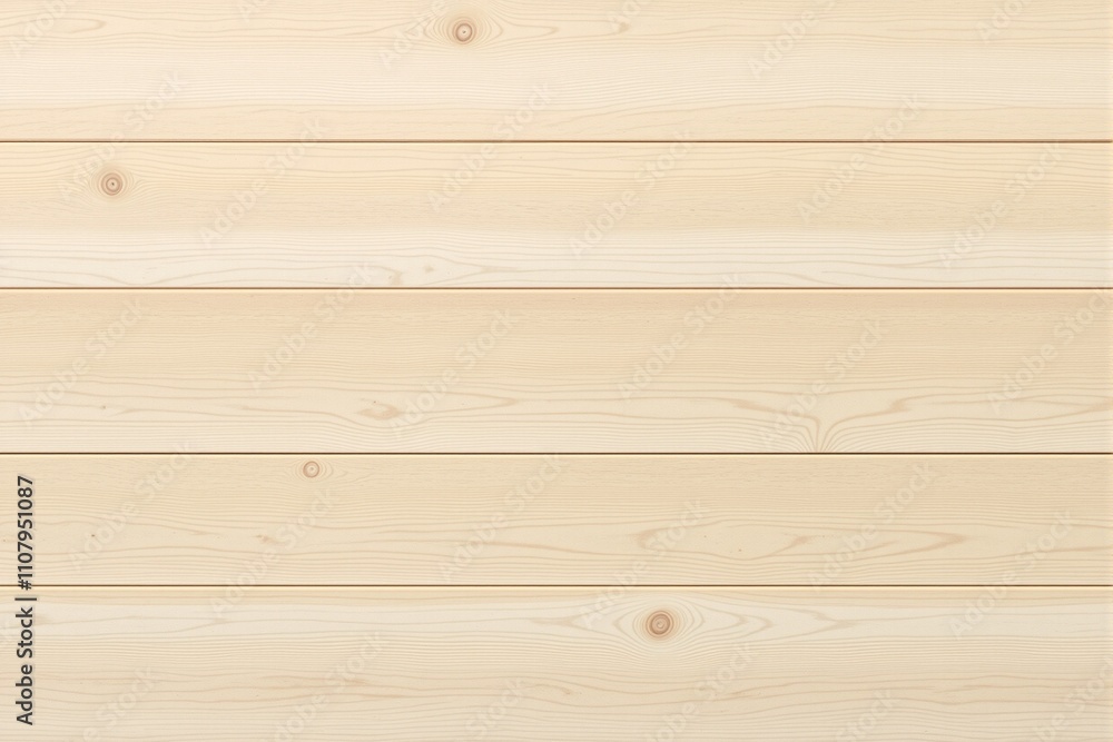 Fototapeta premium Natural Light Wood Texture Background with Horizontal Planks