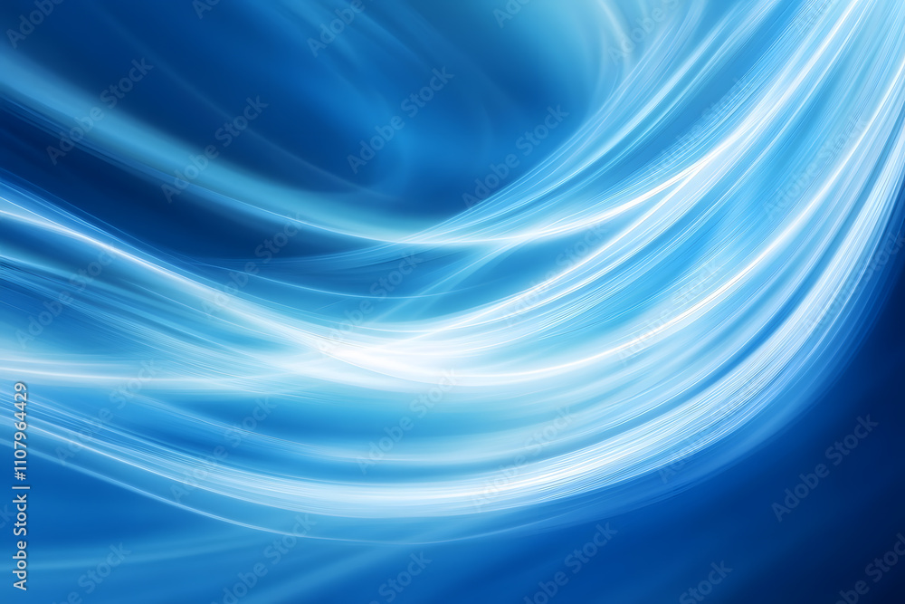 Fototapeta premium Glowing Abstract Design with Dynamic Energy and Digital Motion