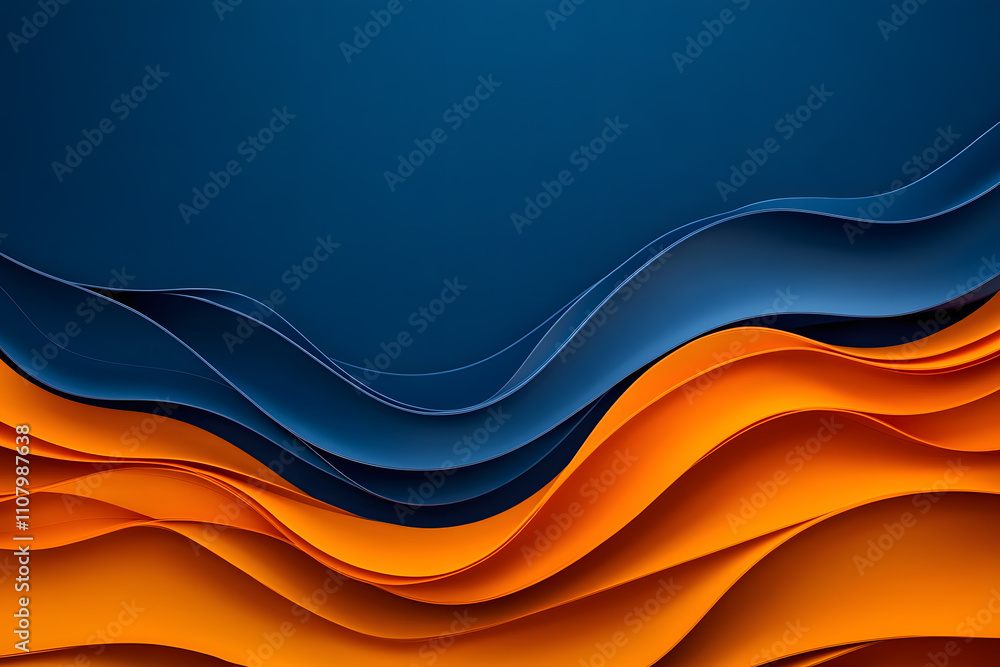 Fototapeta premium Glowing Abstract Design with Dynamic Energy and Digital Motion