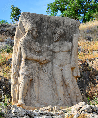 Arsemia Ancient City in Adıyaman, Turkey photo