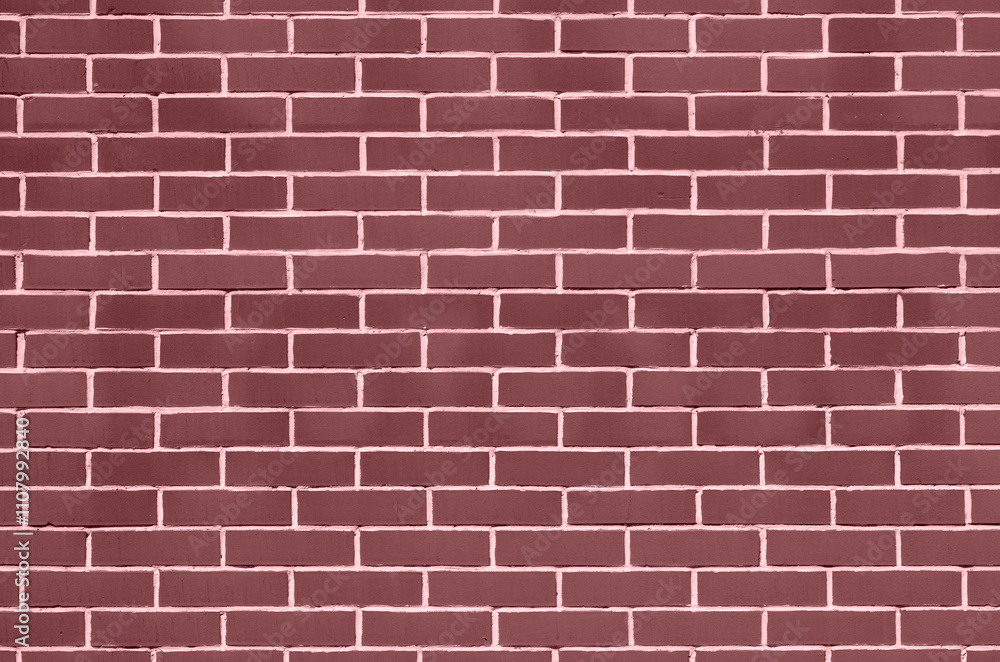 Brick wall background texture. Shade of deep ruby brown and red trendy colors combination. Brick wall background texture. Shade of deep ruby brown and red trendy colors combination.