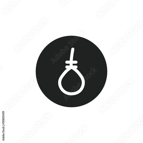gallows icon web design in vector