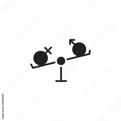 Hormone imbalance icon web design in vector