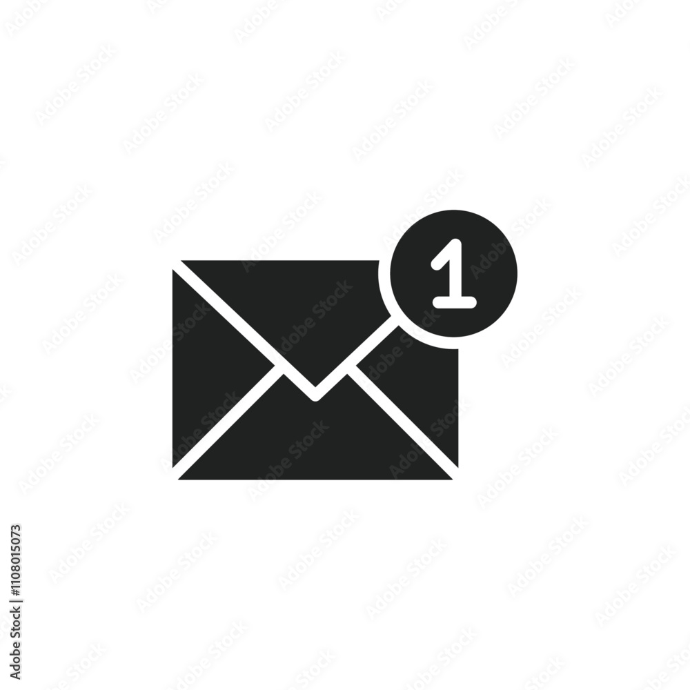 Mail message icon web design in vector Mail message icon web design in vector