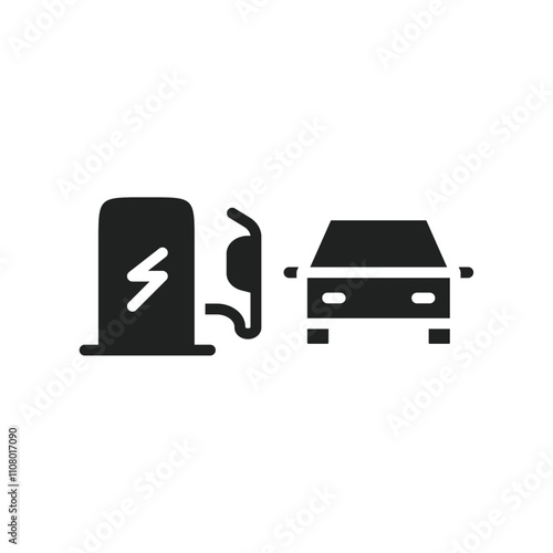 Refueling Car icon web design in vector