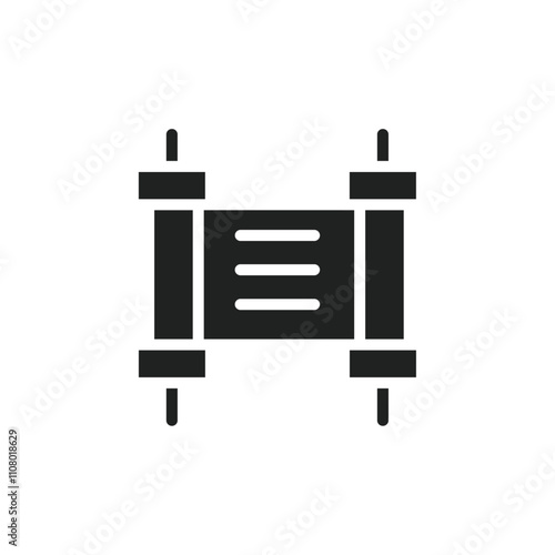 Torah icon web design in vector