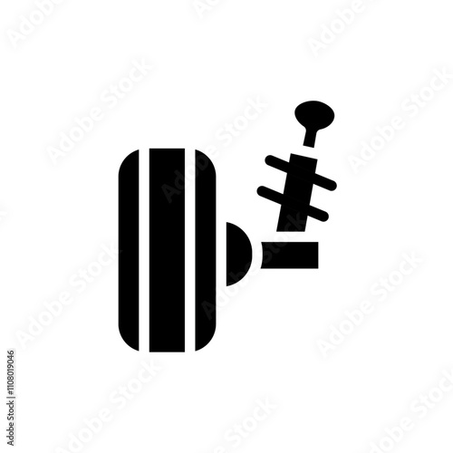 wheel alignment icon web design in vector