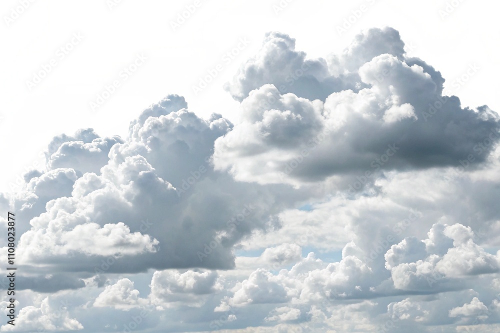 Fluffy White Clouds in a Blue Sky - A Peaceful and Serene View
Fluffy White Clouds in a Blue Sky - A Peaceful and Serene View