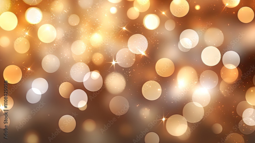 Obraz premium A stunning close-up of shimmering lights creating a magical and vibrant atmosphere, perfect for festive or celebratory themes.