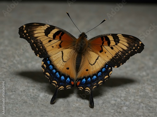 Oogomadara butterfly at Kashihara Insect Museum, Japan. photo