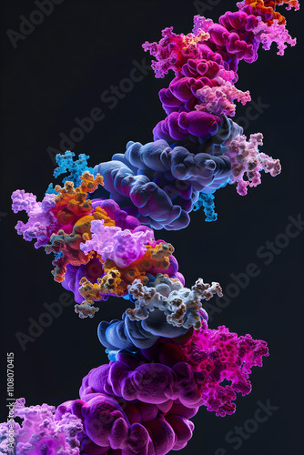 Visual Representation of Transforming Growth Factor (TGF) Beta Molecular Mechanism photo