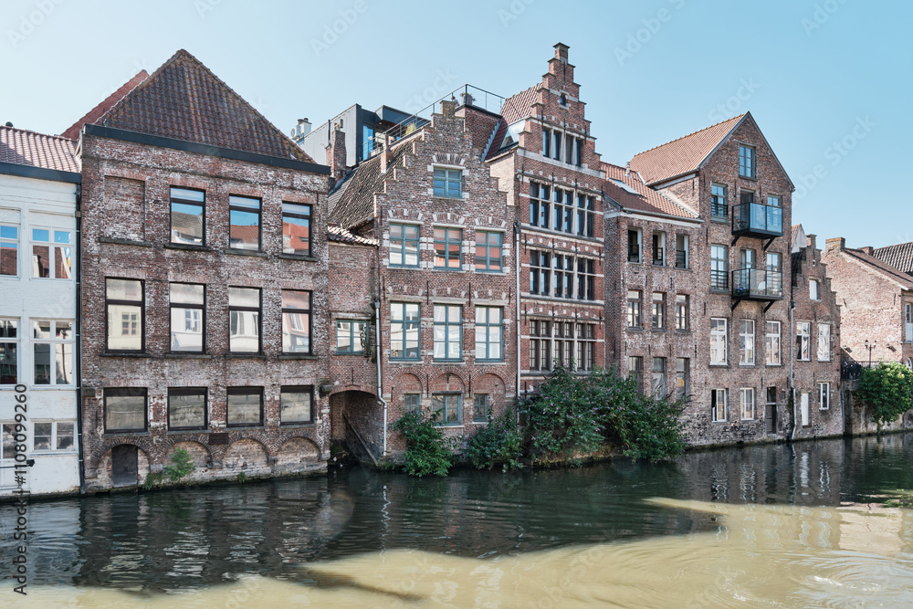 Canals in Ghent, Belgium